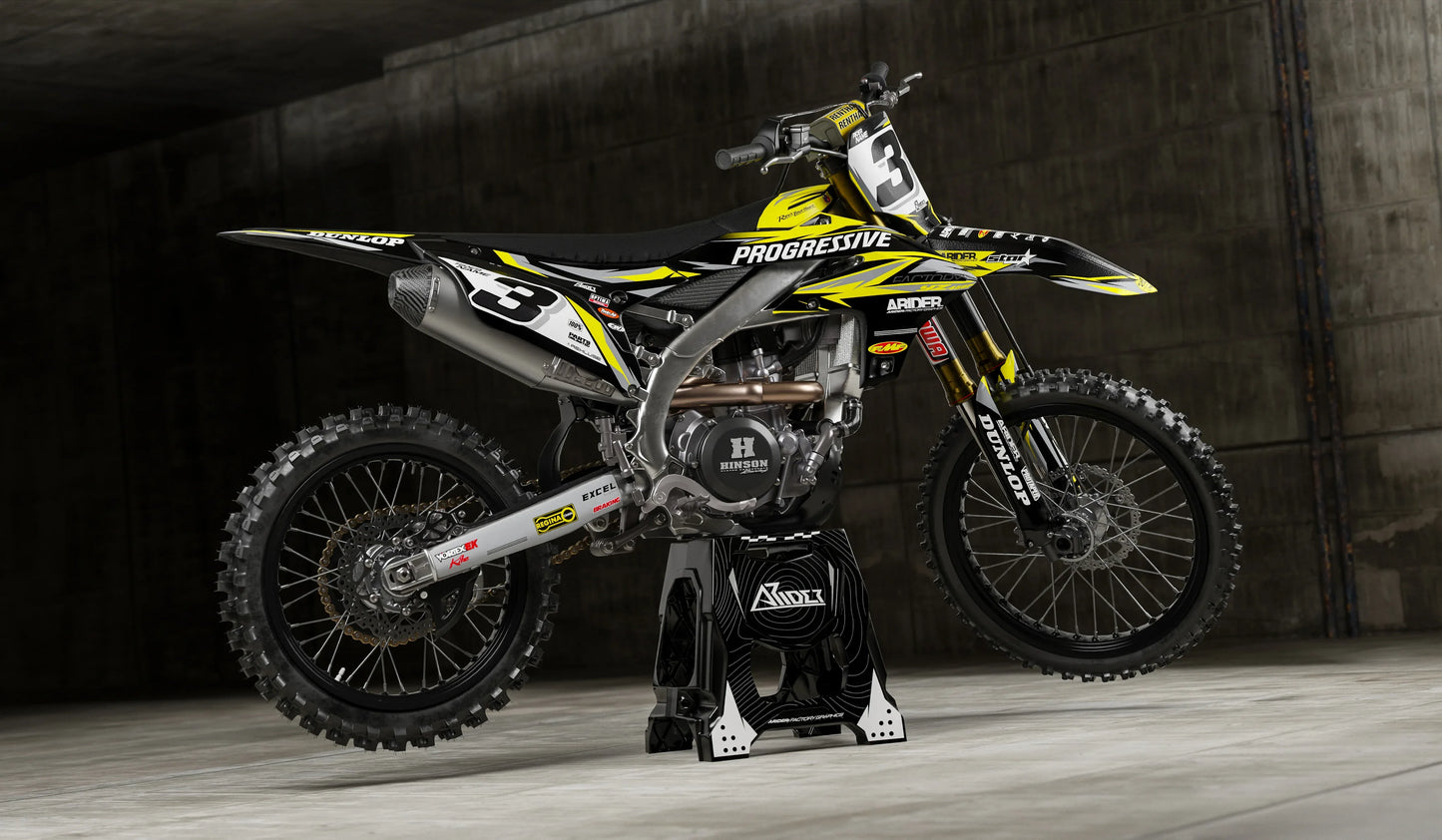 Dekor passend für Yamaha YZ / YZ-F - Clean Edition - Arider