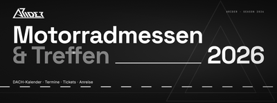 Die besten Motorradmessen | Treffen 2026 – Arider
