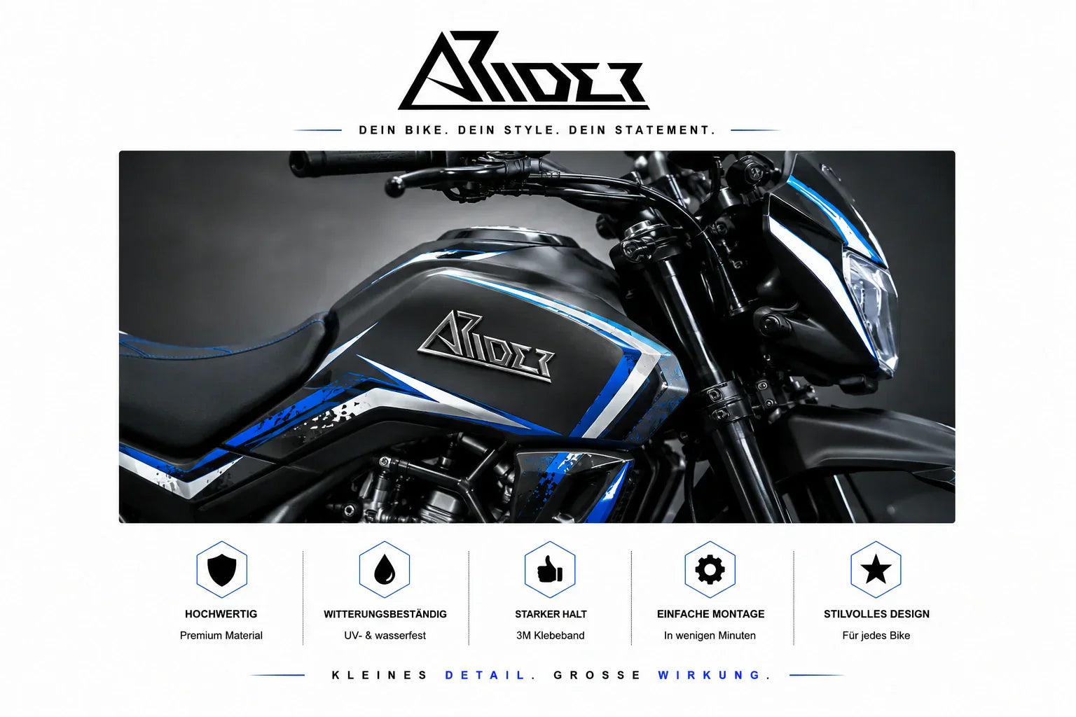 Embleme fürs Motorrad – Auswahl & Montage | Arider