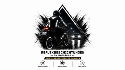 Reflexbeschichtungen am Motorrad – Dein Lebensretter im Dunkeln