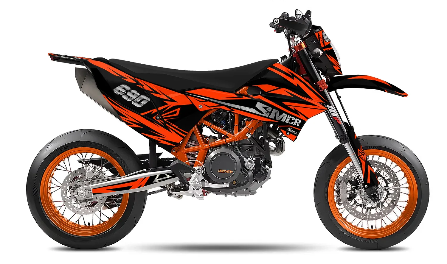 Graphics Kit suitable for KTM 690 SMC-R - Vault Edition – Arider