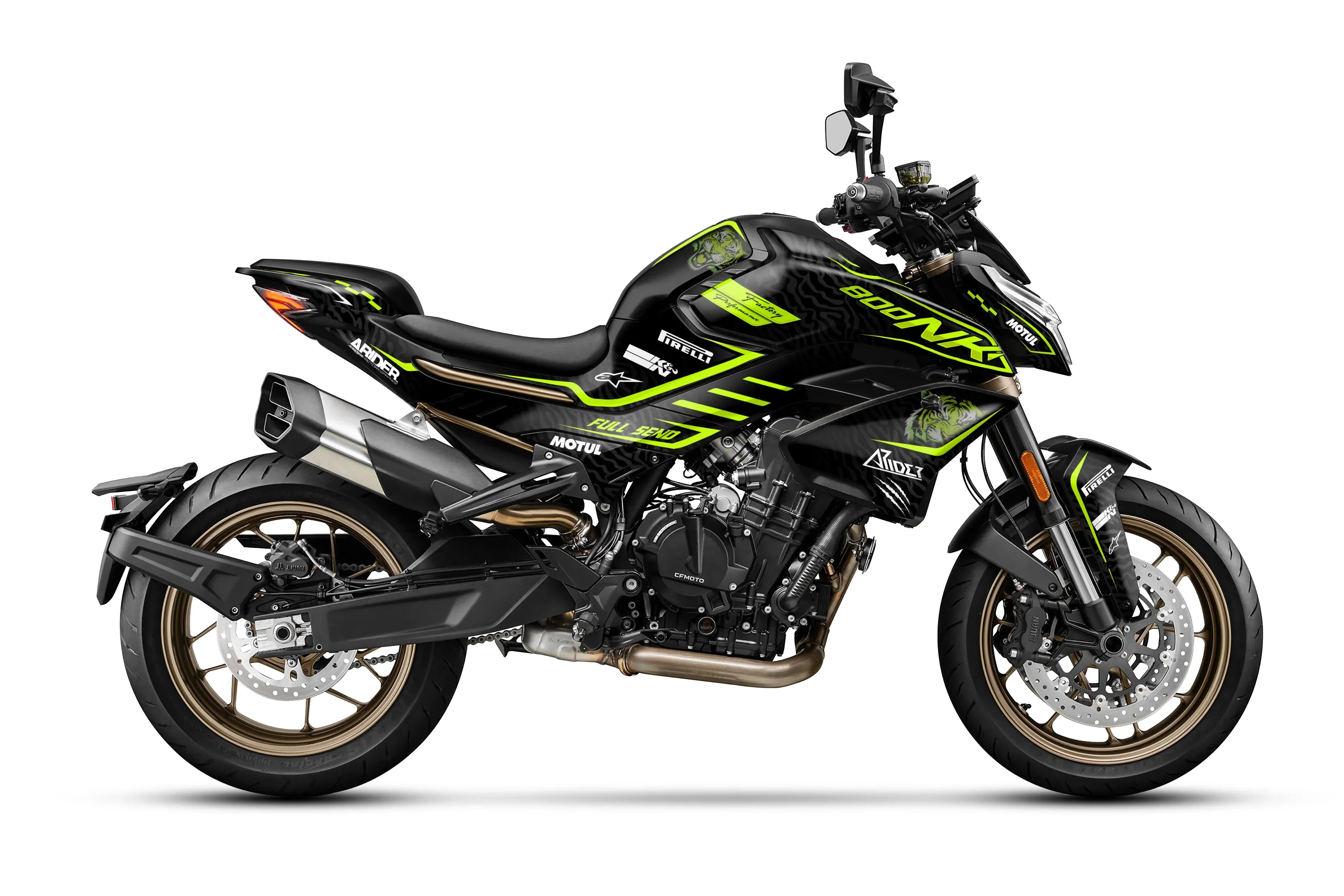 anon 　custom order Graphics Kit suitable for CFMOTO 800NK - Axion Edition – Arider