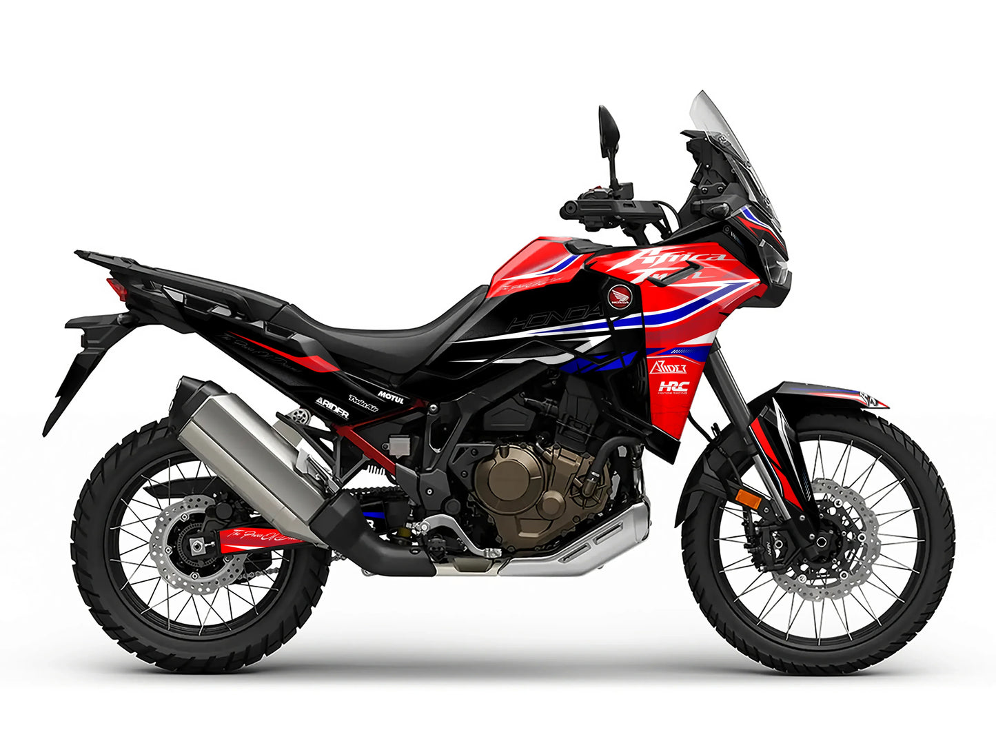 Graphics Kit suitable for Honda Africa Twin - World Edition – Arider Graphics Kit suitable for Honda Africa Twin - World Edition – Arider
