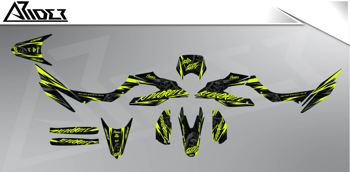 Kit de pegatinas para Aprilia SX 125 - Edición RideOrDie
