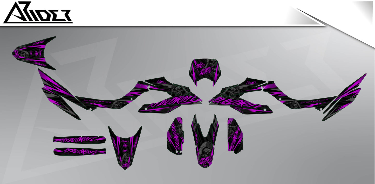 Kit de pegatinas para Aprilia SX 125 - Edición RideOrDie