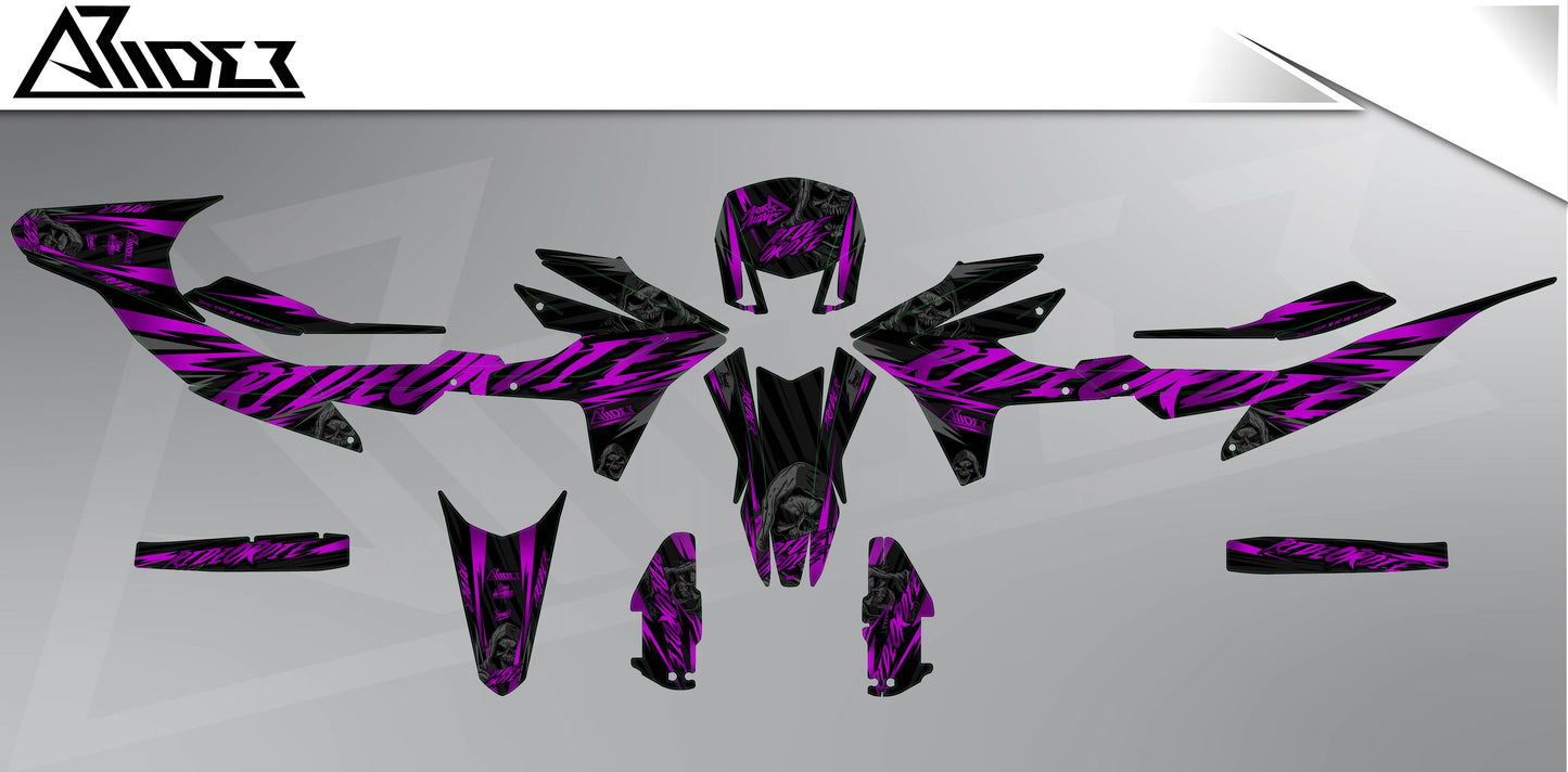 Kit de pegatinas para Aprilia SX 125 - Edición RideOrDie