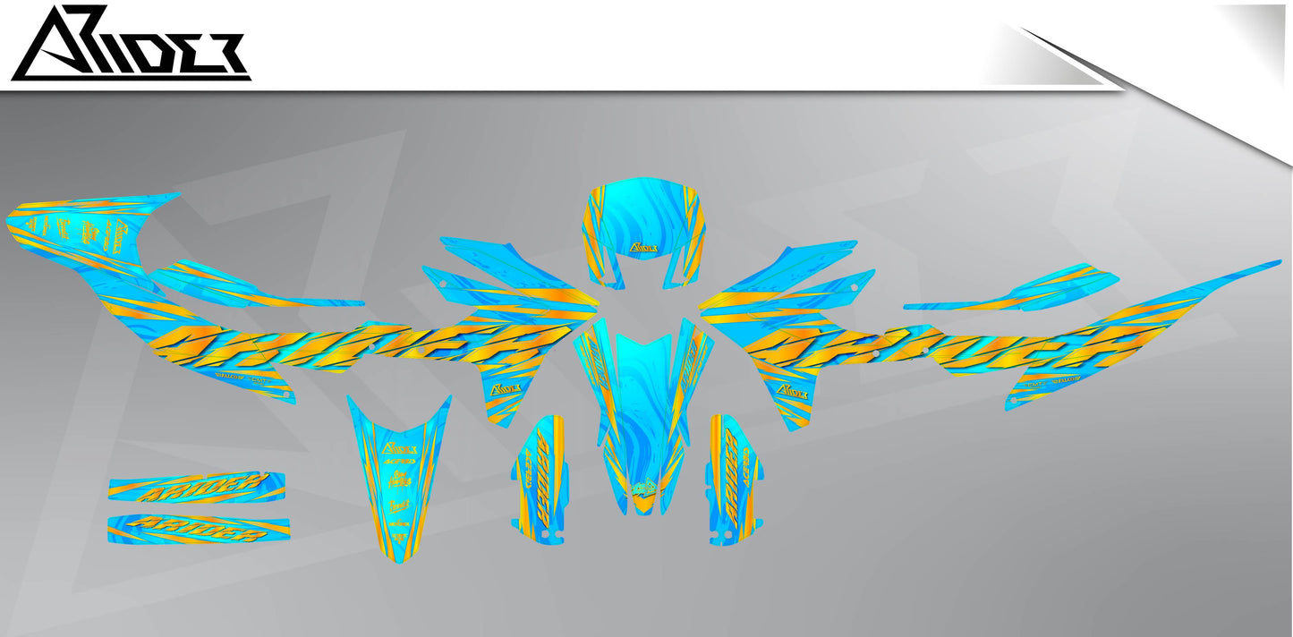 Dekor passend für Aprilia SX 125 - Breeze Edition