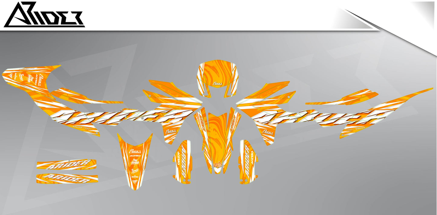 Dekor passend für Aprilia SX 125 - Breeze Edition