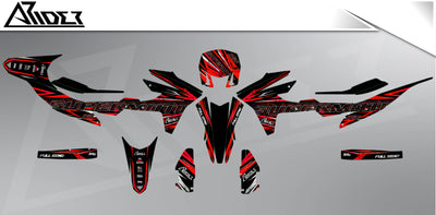 Graphics Kit suitable for Aprilia SX 125 - Distort Edition
