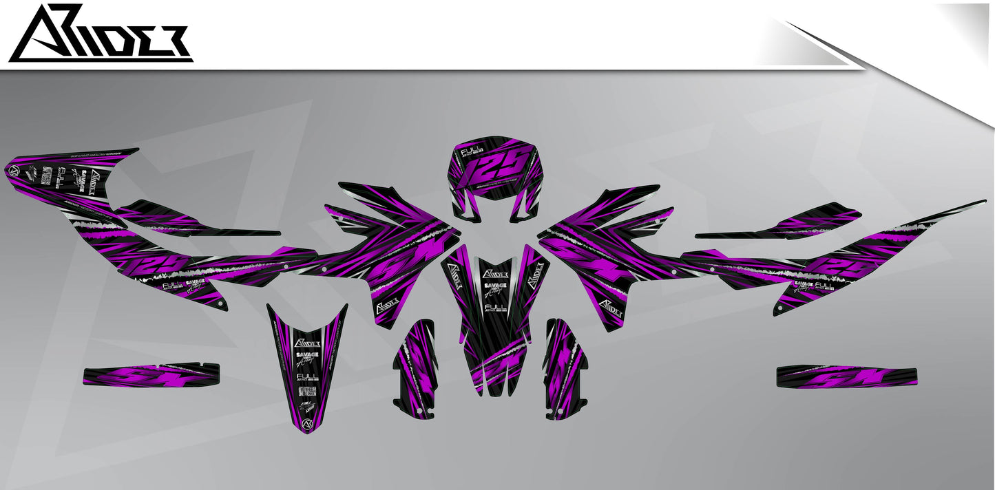 Graphics Kit suitable for Aprilia SX 125 - Division Edition