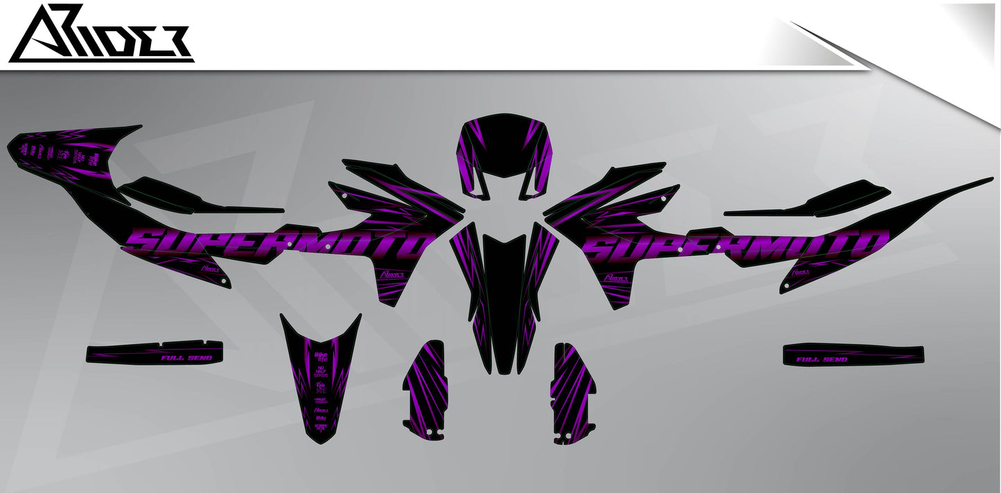 Graphics Kit suitable for Aprilia SX 125 - Maex Edition