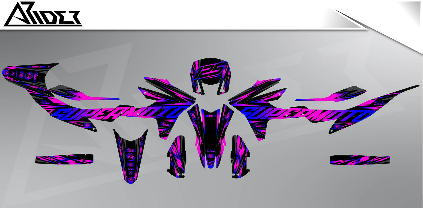 Graphics Kit suitable for Aprilia SX 125 - Prime Edition