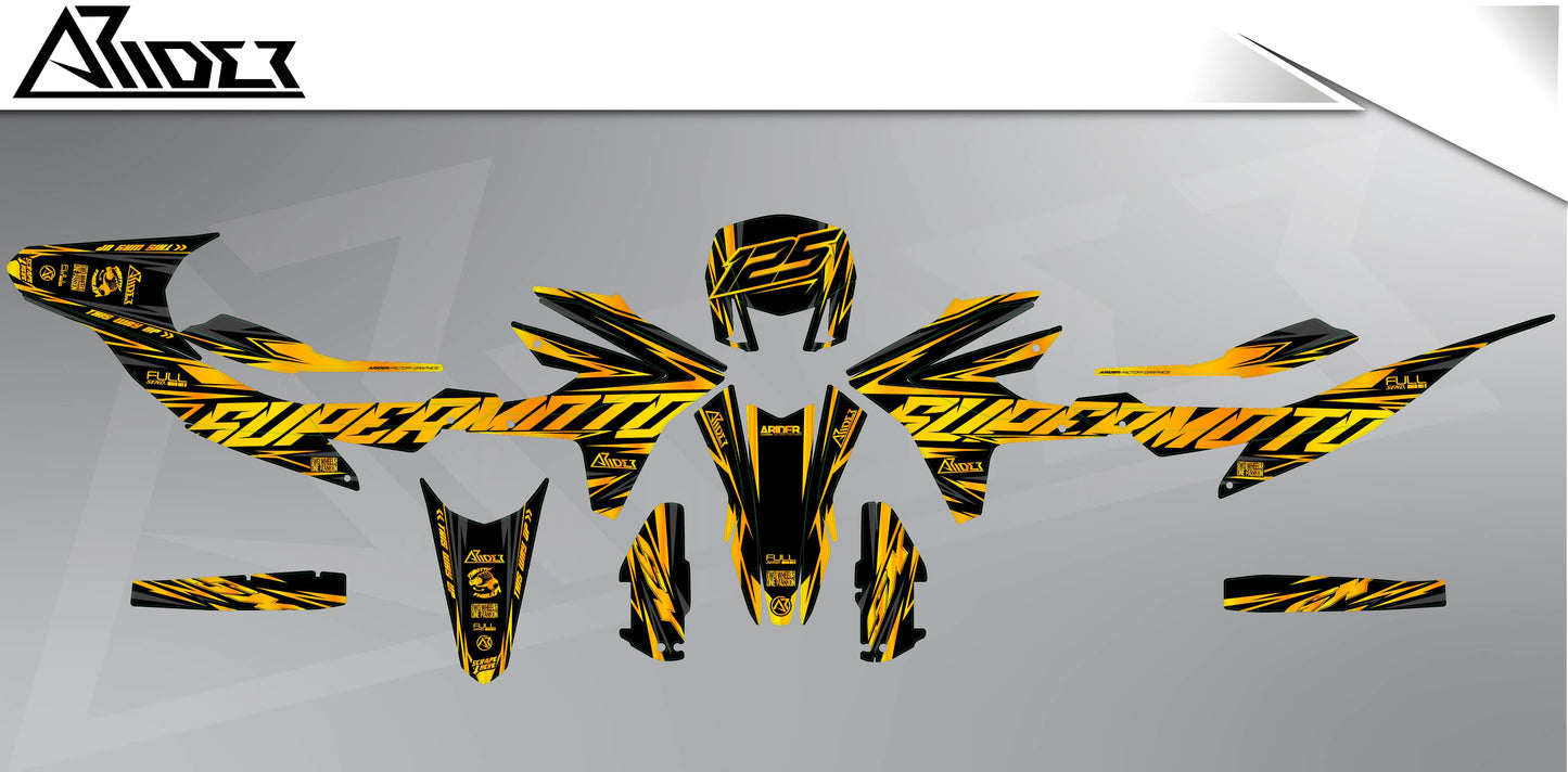 Graphics Kit suitable for Aprilia SX 125 - Prime Edition