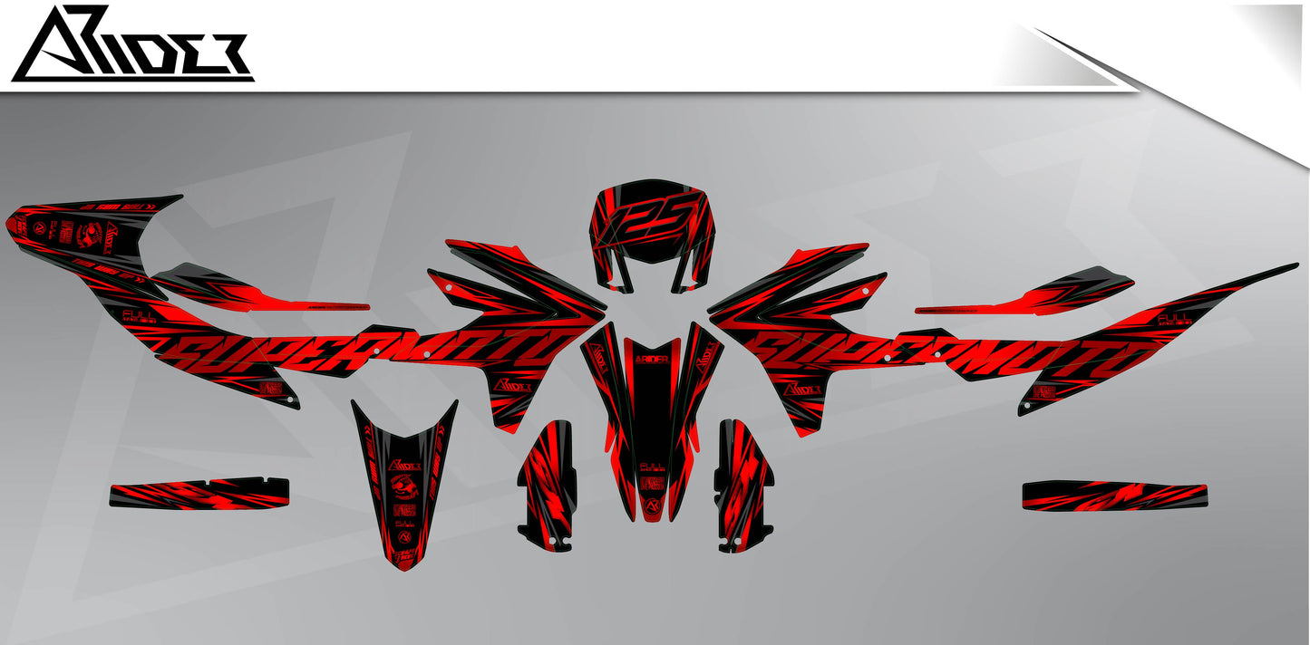 Graphics Kit suitable for Aprilia SX 125 - Prime Edition