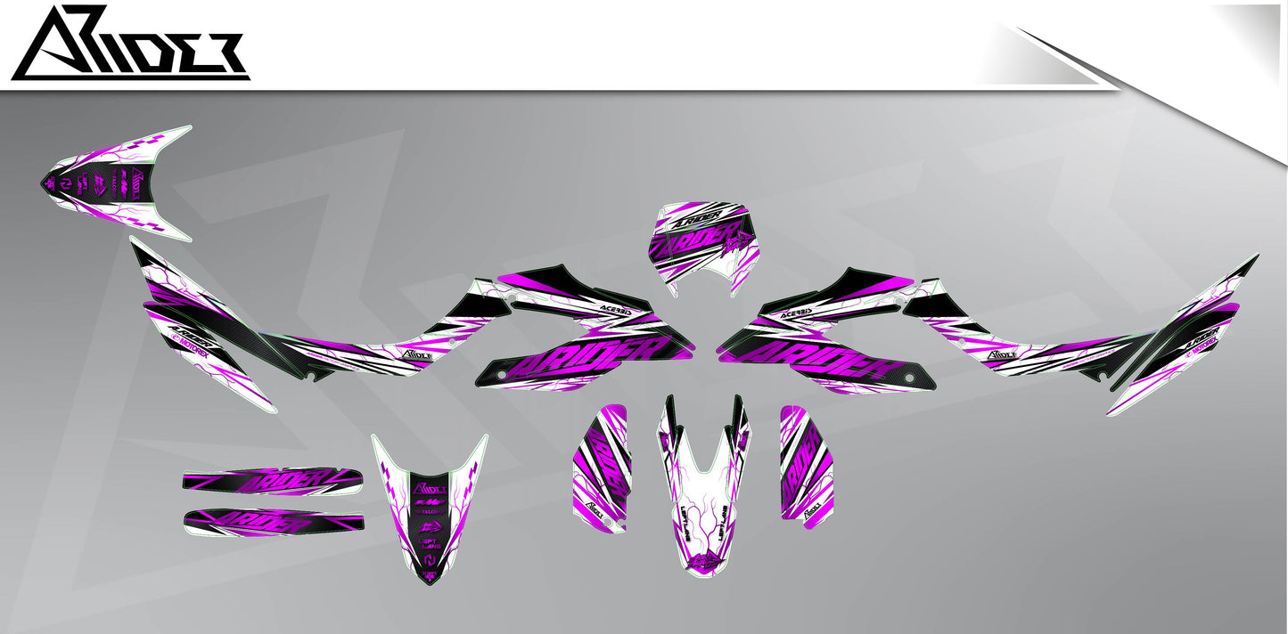 Graphics Kit suitable for Aprilia SX 125 - Edge Edition