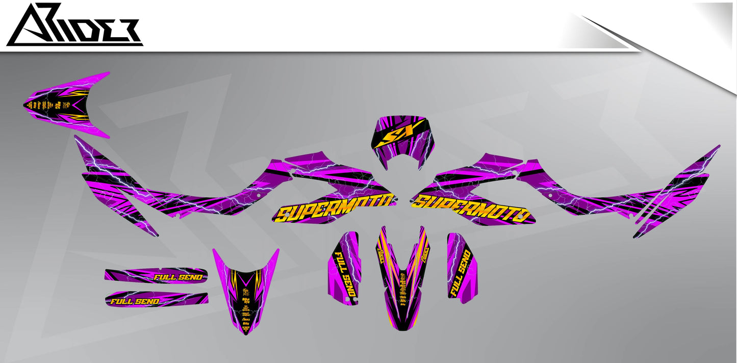 Graphics Kit suitable for Aprilia SX 125 - Jokehock Edition