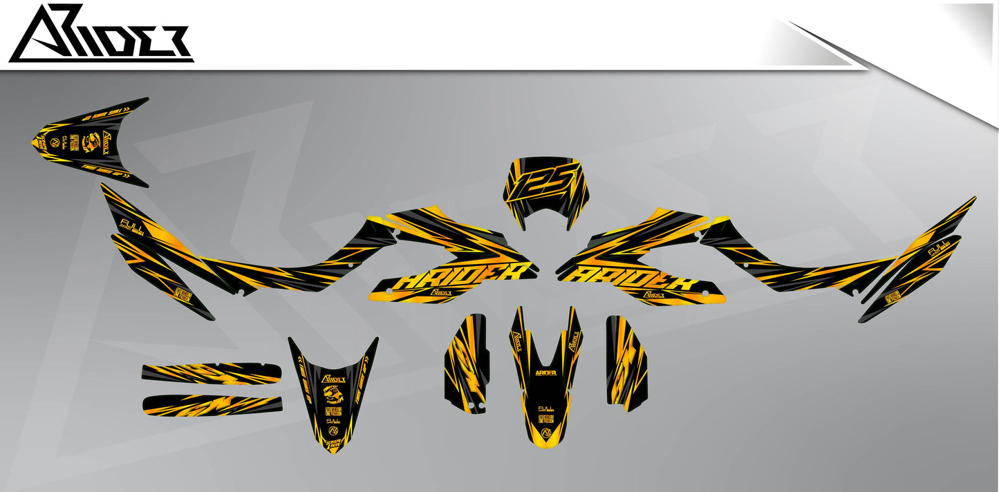 Graphics Kit suitable for Aprilia SX 125 - Prime Edition