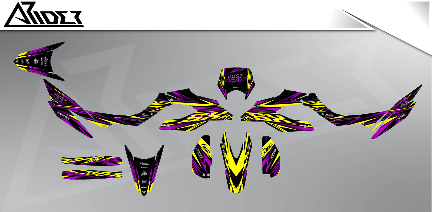 Graphics Kit suitable for Aprilia SX 125 - Vault Edition