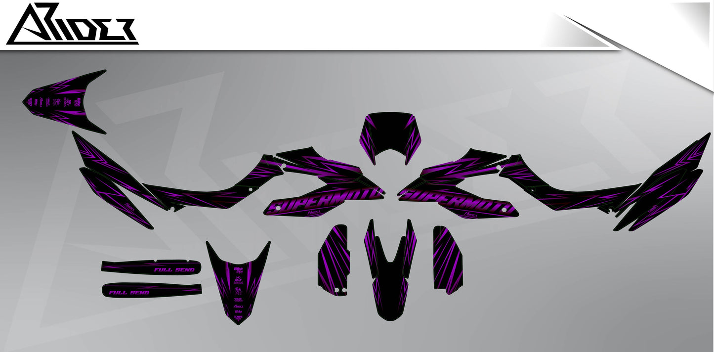 Graphics Kit suitable for Aprilia SX 125 - Maex Edition
