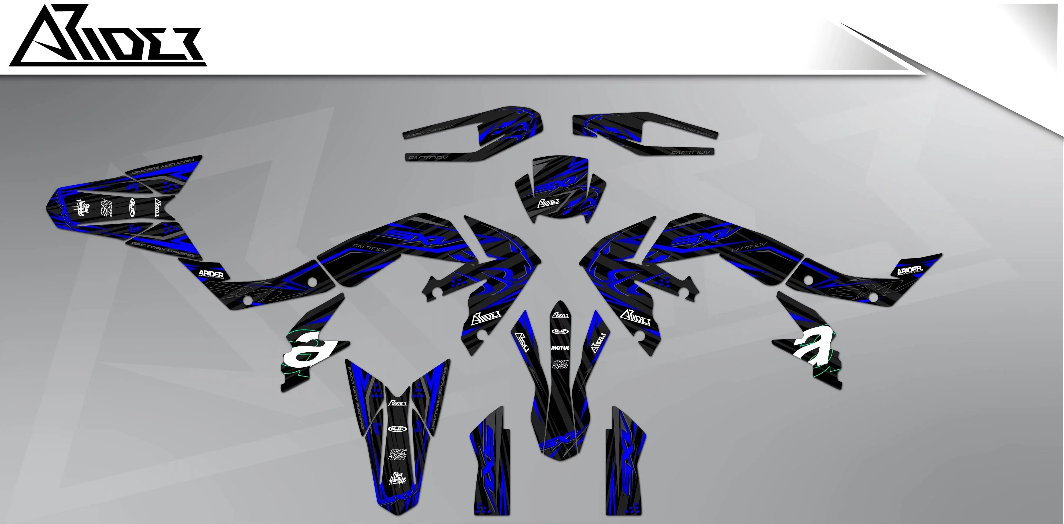 Graphics Kit suitable for Aprilia Dorsoduro 750-1200 - Factory