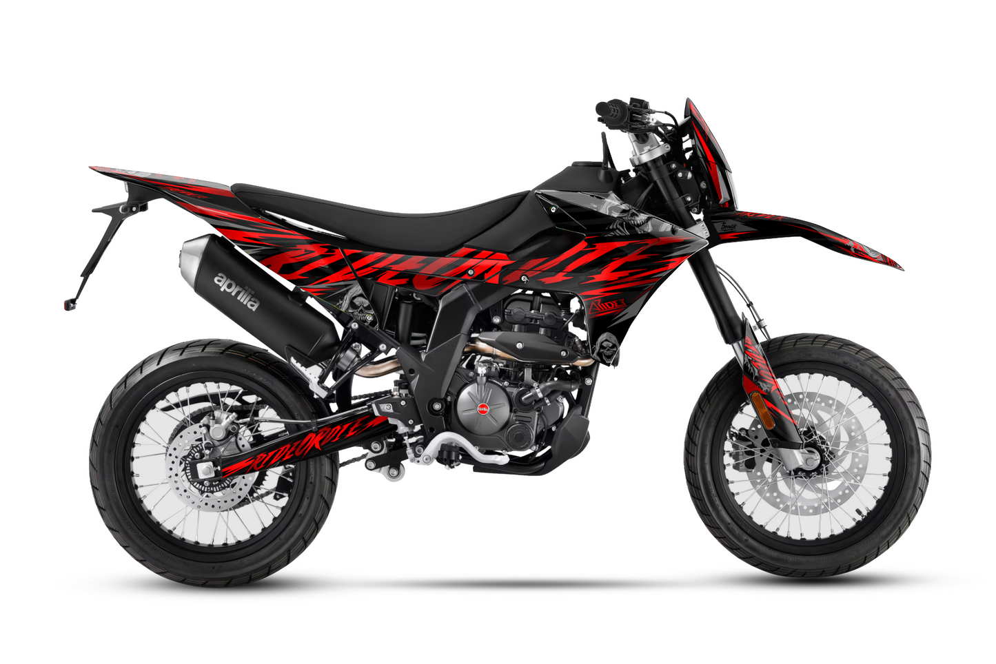 Kit de pegatinas para Aprilia SX 125 - Edición RideOrDie