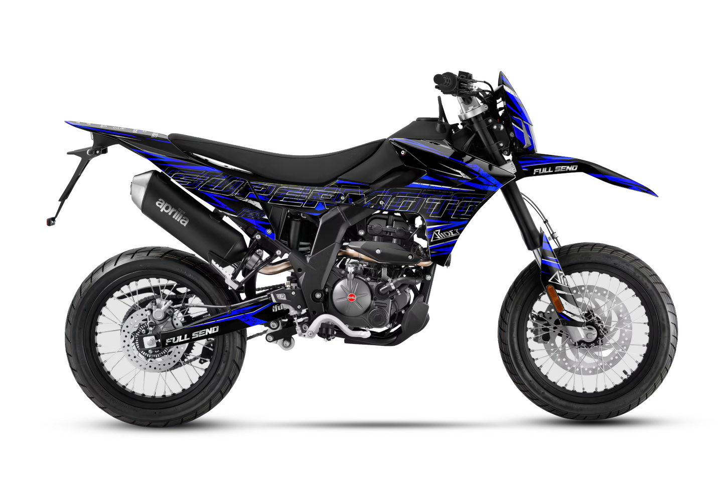 Graphics Kit suitable for Aprilia SX 125 - Distort Edition