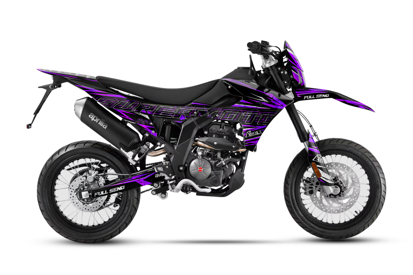 Graphics Kit suitable for Aprilia SX 125 - Distort Edition