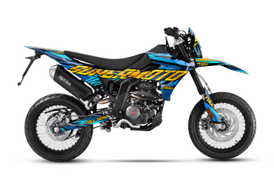 Graphics Kit suitable for Aprilia SX 125 - Jokehock Edition