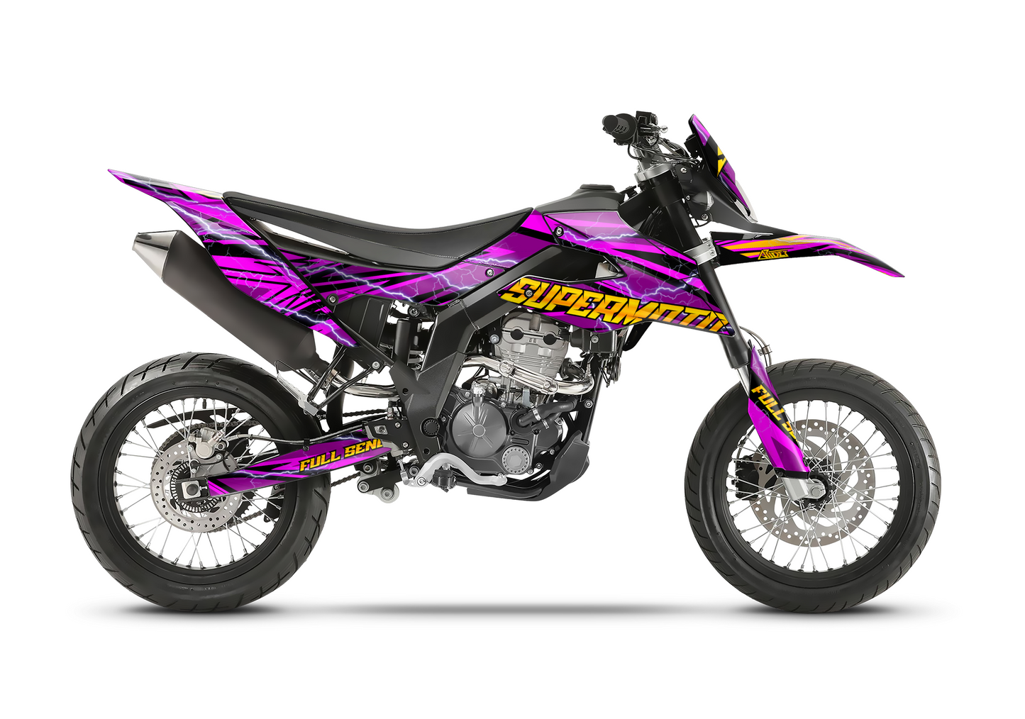 Graphics Kit suitable for Aprilia SX 125 - Jokehock Edition