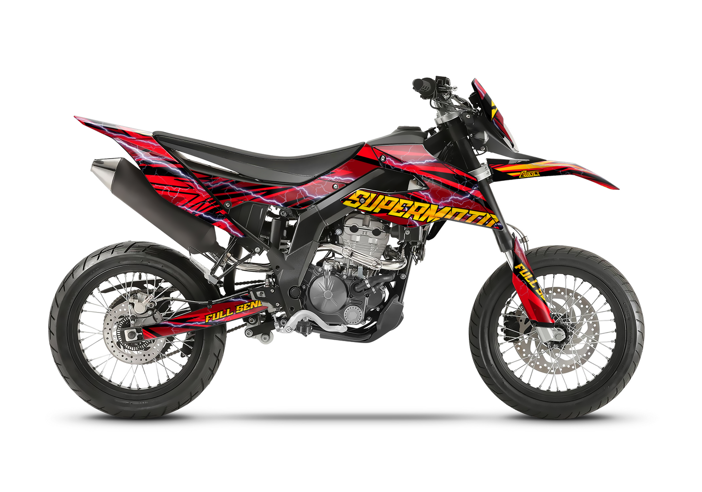 Graphics Kit suitable for Aprilia SX 125 - Jokehock Edition