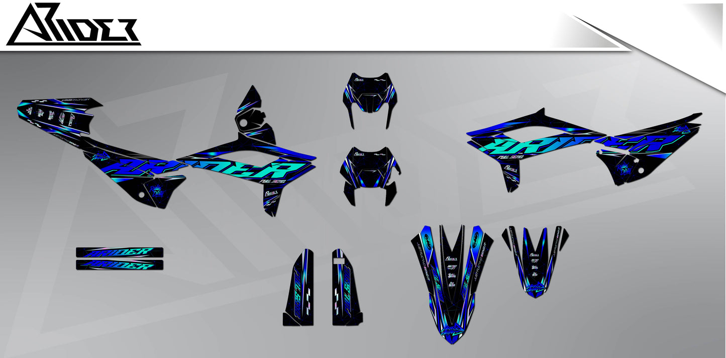 Graphics Kit suitable for Beta RR 50 / 125 - Glitch Edition