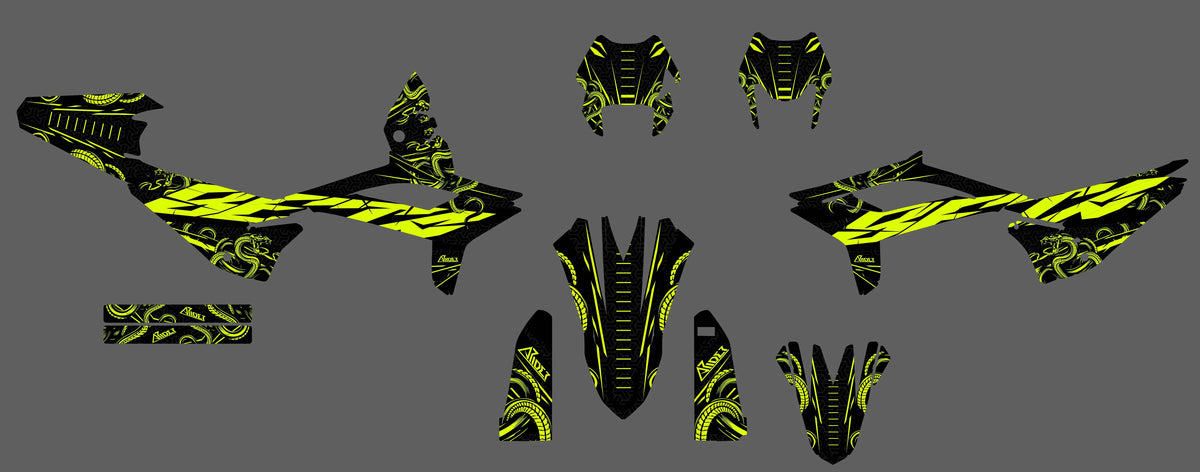 Dekor passend für Beta RR 50 / 125 - Mamba Edition - Arider