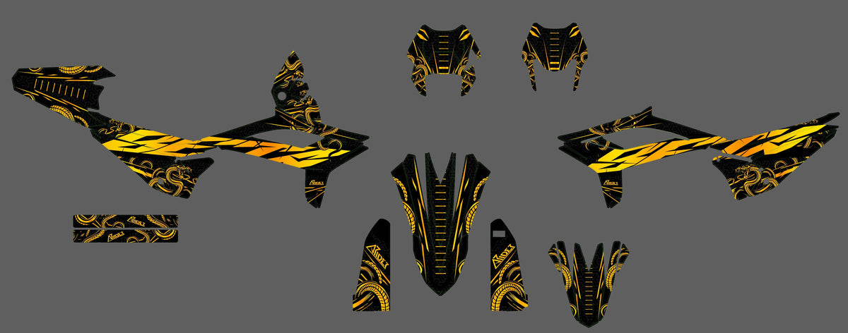 Dekor passend für Beta RR 50 / 125 - Mamba Edition - Arider