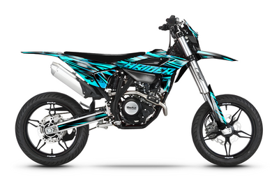 Graphics Kit suitable for Beta RR 50 / 125 - Freerider V1 Edition