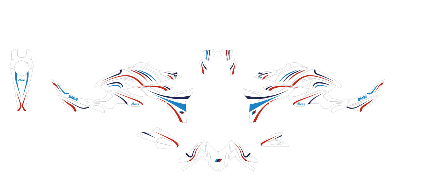 BMW F 900 R Graphics Kit - Velo Edition