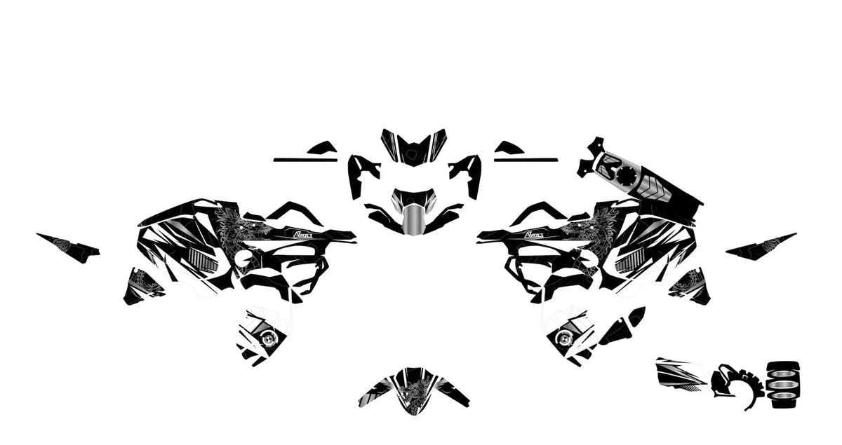 BMW R1200 | R1250 GS Adventure Dekor - Dragon-Edition - Arider