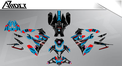 Graphics Kit suitable for BMW S 1000 R - Jet Edition