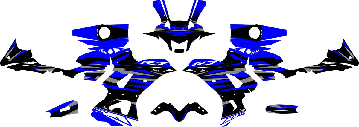 Graphics Kit suitable for Yamaha R7 - Beast Edition – Arider