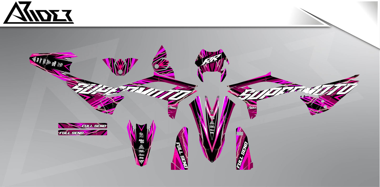 Graphics Kit suitable for Beta RR 50 / 125 - Jokehock Edition