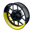 Felgenaufkleber Cafe Racer V1 Premium gelb