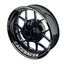 Felgenaufkleber Cafe Racer SAW Wheelsticker Premium geteilt blau