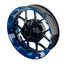 Felgenaufkleber Camouflage Blue rund clean Premium keine