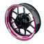 Felgenaufkleber Cybertech weiss Wheelsticker Premium pink