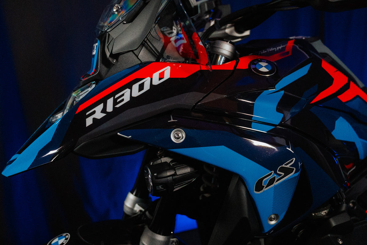 Graphics Kit suitable for BMW R 1300 GS - Slim Edition