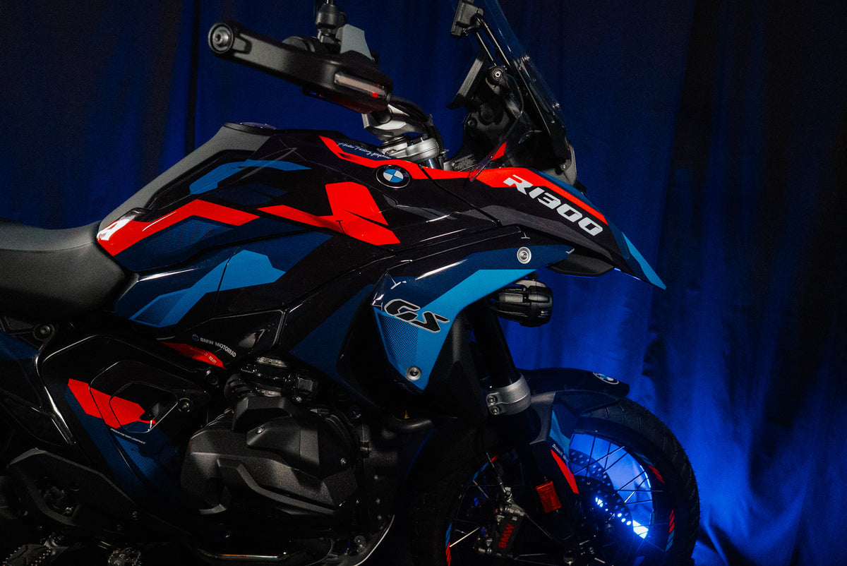 Graphics Kit suitable for BMW R 1300 GS - Slim Edition