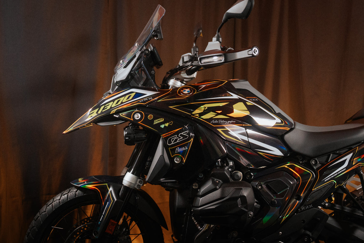 Kit grafiche adatto per BMW R 1300 GS - Edizione Crash
