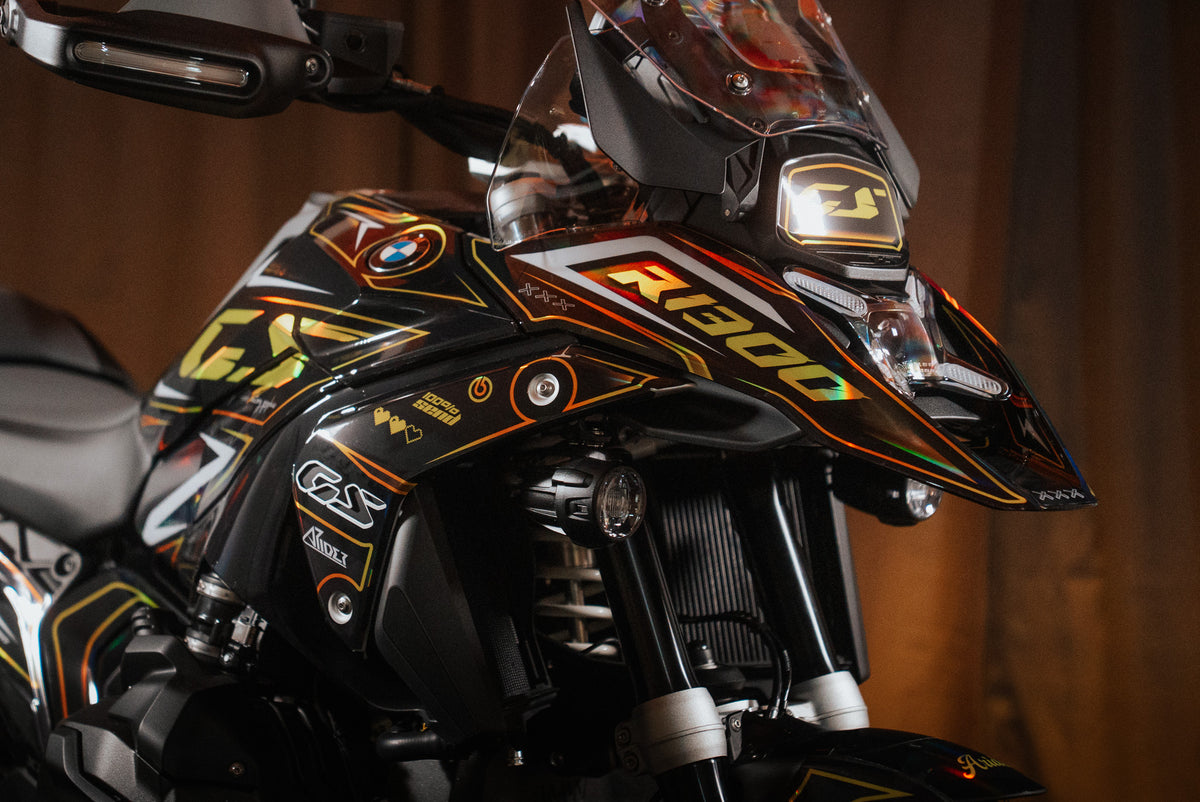Kit grafiche adatto per BMW R 1300 GS - Edizione Crash