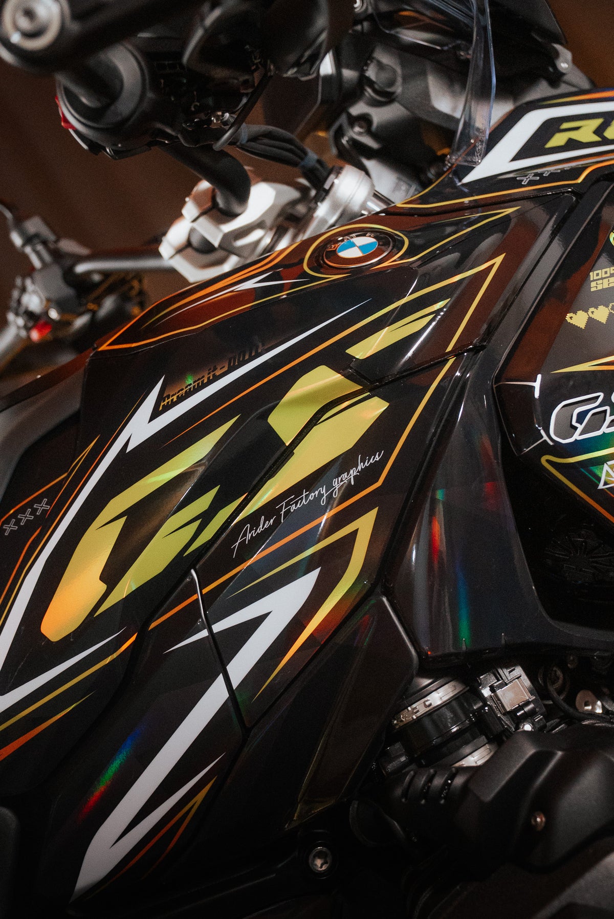 Kit grafiche adatto per BMW R 1300 GS - Edizione Crash