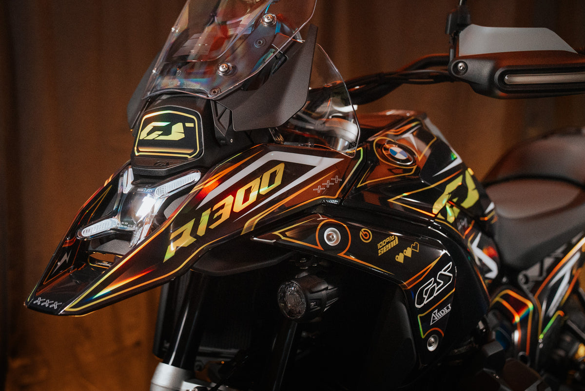 Kit grafiche adatto per BMW R 1300 GS - Edizione Crash