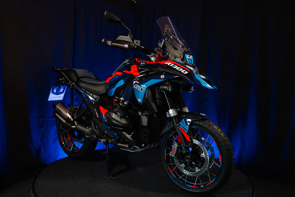 Graphics Kit suitable for BMW R 1300 GS - Slim Edition